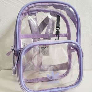 Purple Adidas backpack